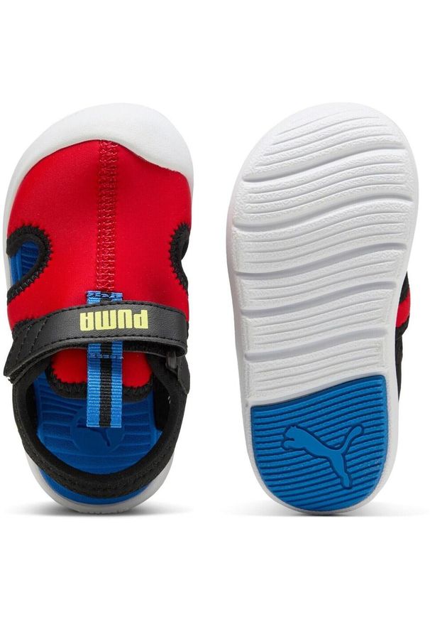 Sandały Puma Fun Racer Sandal V Inf, Dzieci. Kolor: czerwony. Materiał: materiał. Styl: sportowy