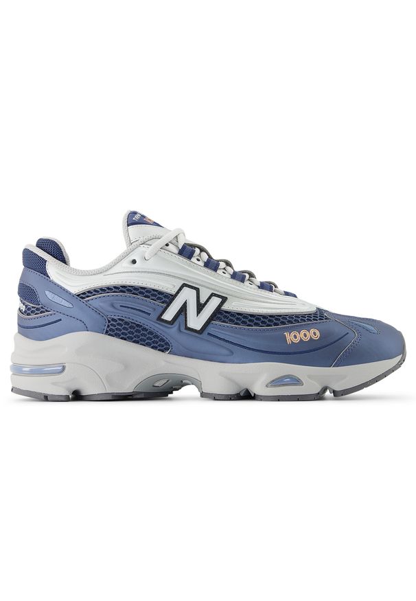 Buty unisex New Balance M1000P – niebieskie. Kolor: niebieski. Materiał: materiał, syntetyk. Szerokość cholewki: normalna