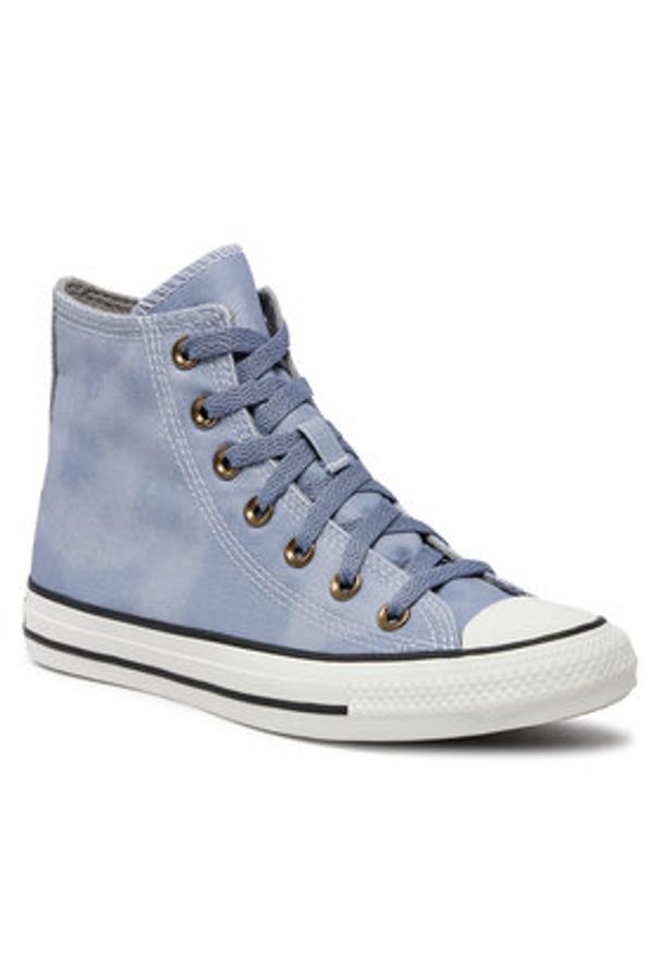 Converse Trampki Chuck Taylor All Star Tie Dye A06585C Fioletowy. Kolor: fioletowy. Materiał: materiał