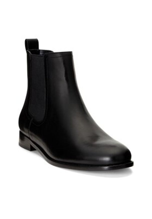 Lauren Ralph Lauren Sztyblety 802908354001 Czarny. Kolor: czarny. Materiał: skóra
