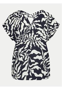 s.Oliver Bluzka 2142305 Granatowy Relaxed Fit. Kolor: niebieski. Materiał: wiskoza #2