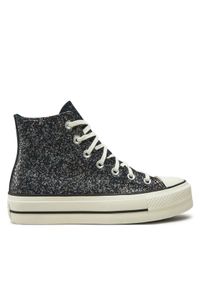 Converse Trampki Chuck Taylor All Star Lift Platform Glitter A09551C 401 Czarny. Kolor: czarny. Materiał: materiał. Obcas: na platformie #1