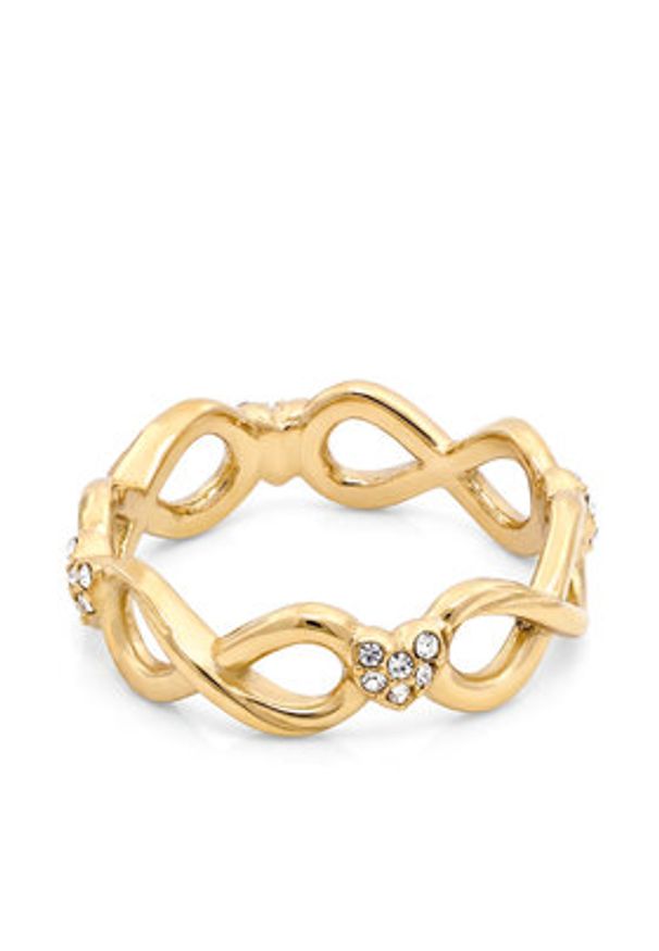 Guess Pierścionek JUBR06 050JWzlo Złoty. Materiał: ze stali nierdzewnej, ze stali. Kolor: złoty