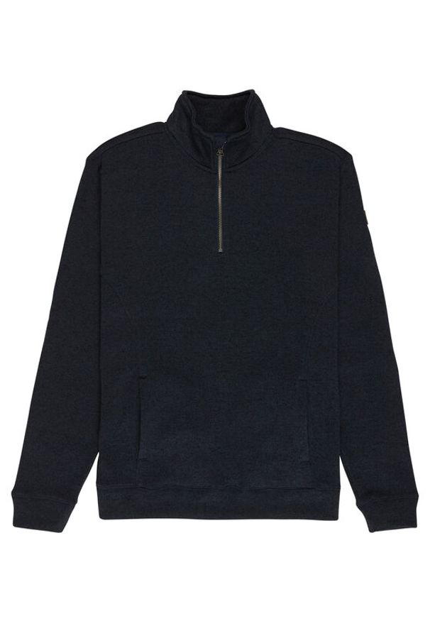 Quiksilver Polar Keller 1/4 Zip EQYFT05114 Granatowy Regular Fit. Kolor: niebieski. Materiał: syntetyk