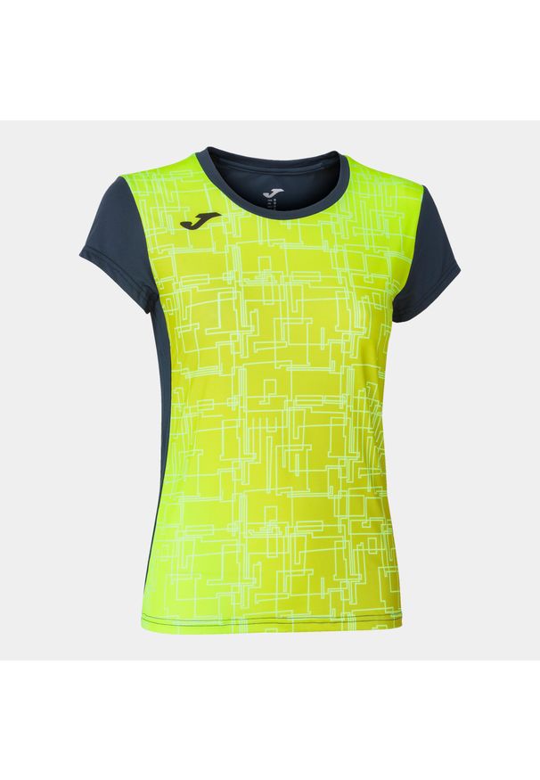 Koszulka do biegania damska Joma Elite VIII. Kolor: wielokolorowy, niebieski, żółty. Sport: bieganie