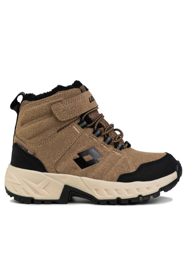 LOTTO - Buty dziecięce zimowe Lotto KETCHAM TEX K. Kolor: wielokolorowy, czarny, beżowy. Sezon: zima. Sport: turystyka piesza