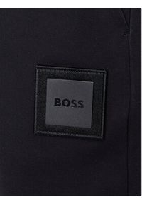 BOSS - Boss Szorty sportowe Headlo Lotus 50488823 Czarny Regular Fit. Kolor: czarny. Materiał: bawełna. Styl: sportowy #5