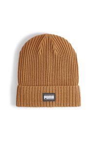 Czapka Puma Classic. Kolor: wielokolorowy, brązowy, pomarańczowy. Materiał: prążkowany. Sezon: zima. Styl: klasyczny, sportowy #1