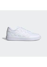 Adidas - Buty Courtblock. Okazja: na co dzień. Kolor: biały. Sport: turystyka piesza #1