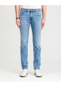 Lee - MĘSKIE SPODNIE JEANSOWE LEE RIDER DOWNTOWN 112342258. Okazja: na co dzień. Styl: klasyczny, casual, elegancki #5