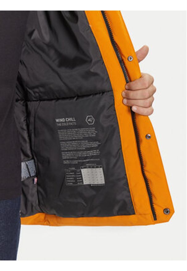 Helly Hansen Kurtka zimowa Reine 53630 Pomarańczowy Regular Fit. Kolor: pomarańczowy. Materiał: syntetyk. Sezon: zima