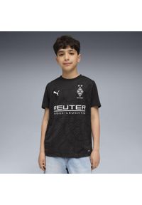 Puma - Młodzieżowa trzecia koszulka Borussia Mönchengladbach 25/26 PUMA. Kolor: czarny, biały, wielokolorowy. Sport: piłka nożna
