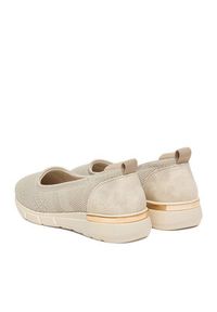 Go Soft Baleriny CEO-HY2007-1 Beżowy. Kolor: beżowy. Materiał: materiał #9