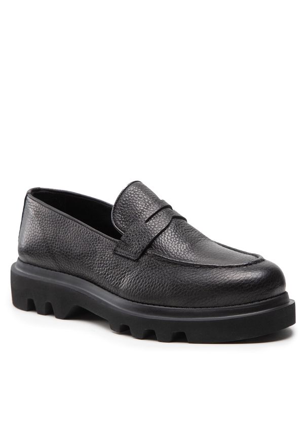Półbuty Rage Age RA-55-06-000453 Black. Kolor: czarny. Materiał: skóra