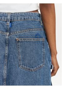 Hugo Spódnica jeansowa Gesea 50513708 Niebieski Regular Fit. Kolor: niebieski. Materiał: bawełna #4