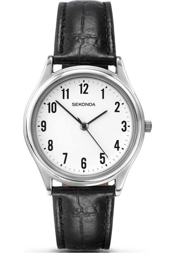 Zegarek Sekonda Zegarek męski Sekonda 3621 czarny. Kolor: czarny