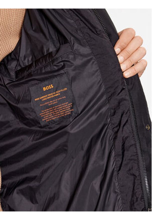BOSS Kurtka zimowa Olomi 50498233 Czarny Regular Fit. Kolor: czarny. Materiał: syntetyk. Sezon: zima