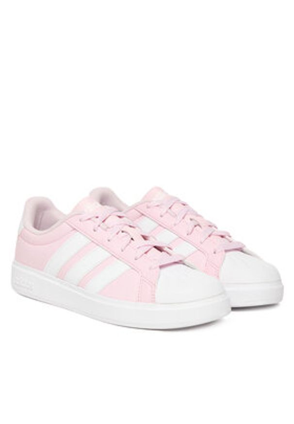 Adidas - adidas Sneakersy Streettalk JQ8609 Różowy. Kolor: różowy. Materiał: skóra