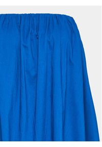Gina Tricot Sukienka letnia 19915 Niebieski Regular Fit. Kolor: niebieski. Materiał: bawełna. Sezon: lato #3