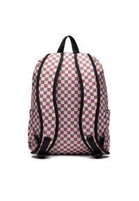 Vans Plecak Old Skool Check Backpack VN000H4XCHO1 Różowy. Kolor: różowy. Materiał: materiał #2