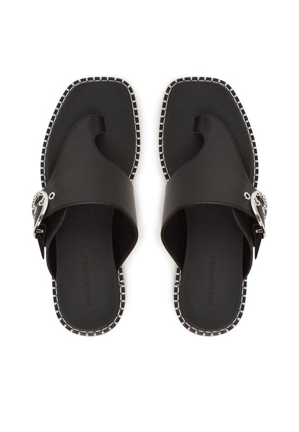 Karl Lagerfeld - Japonki KARL LAGERFELD. Kolor: czarny