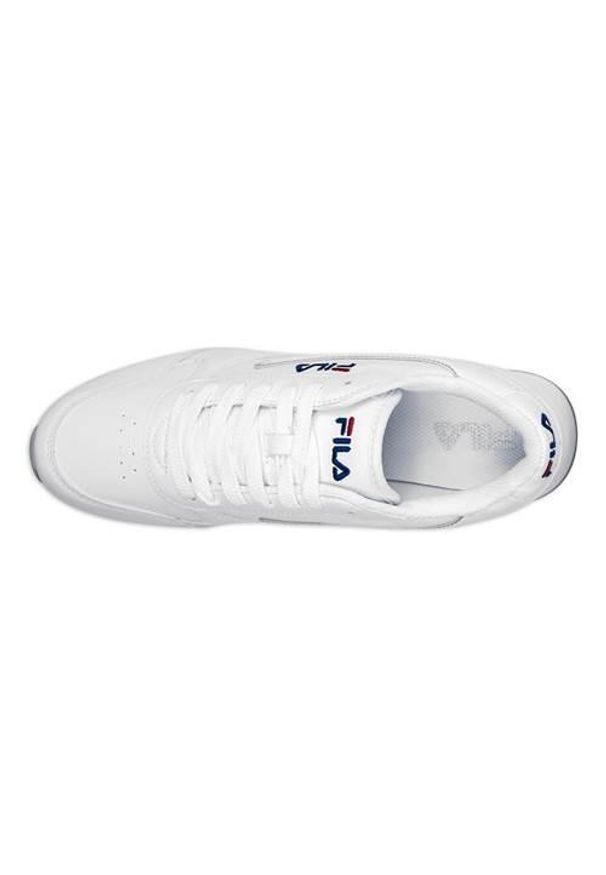 Buty do chodzenia męskie Fila Orbit. Zapięcie: sznurówki. Kolor: biały. Materiał: tkanina, materiał, skóra, syntetyk. Szerokość cholewki: normalna. Sport: turystyka piesza