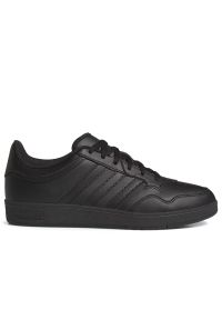 Adidas - Buty adidas Sportswear Hoops 4.0 JQ5211 - czarne. Kolor: czarny. Materiał: skóra, syntetyk, guma. Szerokość cholewki: normalna