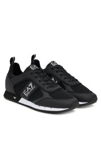 EA7 Emporio Armani Sneakersy 7X000334 AF18610 MC001 Czarny. Kolor: czarny. Materiał: skóra #5