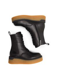 Badura Trzewiki BIBAO-0704 Czarny. Kolor: czarny. Materiał: skóra #7