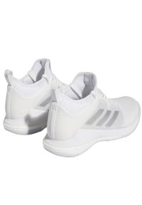 Adidas - Buty do siatkówki adidas Crazyflight Mid W HQ3491 białe. Zapięcie: sznurówki. Kolor: biały. Materiał: syntetyk, guma, tkanina. Szerokość cholewki: normalna. Sport: siatkówka