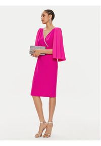 Joseph Ribkoff Sukienka koktajlowa 242732 Różowy Slim Fit. Kolor: różowy. Materiał: syntetyk. Styl: wizytowy #5