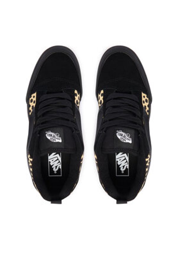 Vans Tenisówki Knu Skool VN000D6ZEZI1 Czarny. Kolor: czarny. Materiał: skóra, zamsz