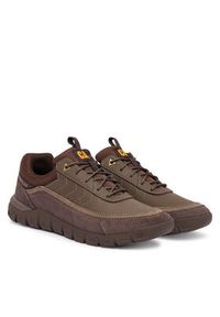 CAT Footwear Sneakersy Versage Lo P726426 Brązowy. Kolor: brązowy. Materiał: nubuk, skóra #3