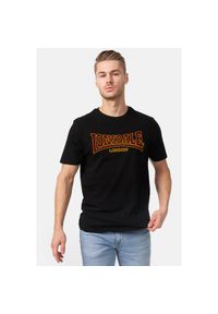 T-shirt o wąskim kroju Lonsdale Classic. Kolor: czarny #1
