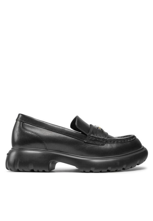 Karl Lagerfeld - KARL LAGERFELD Loafersy KL42111 Czarny. Kolor: czarny. Materiał: skóra