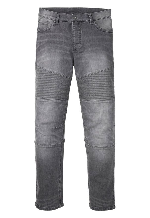 Dżinsy Regular Fit Straight ze stretchem bonprix szary denim. Kolor: szary