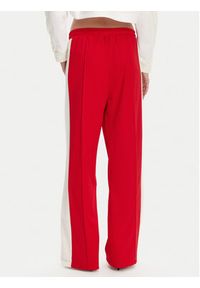 Pinko - PINKO Spodnie dresowe Jacob 105272 A2MD Czerwony Relaxed Fit. Kolor: czerwony. Materiał: syntetyk