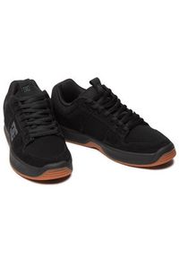 DC Sneakersy Lynx Zero ADYS100615 Czarny. Kolor: czarny. Materiał: zamsz, skóra