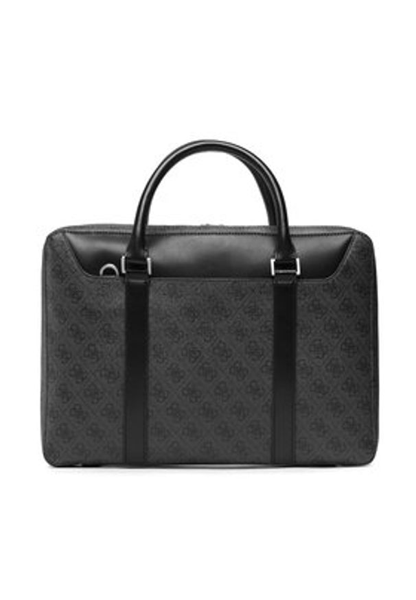 Guess Torba na laptopa Vezzola Smart HMEVZL P3138 Czarny. Kolor: czarny. Materiał: skóra