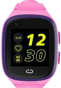 GARETT - Smartwatch Garett Kids Rock 4G RT Różowy (5904238483862). Rodzaj zegarka: smartwatch. Kolor: różowy. Styl: rockowy