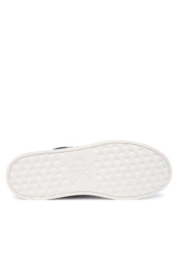 Calvin Klein Sneakersy 3 Cupsole Laceup Pu Mg YW0YW01781 Czarny. Kolor: czarny. Materiał: materiał