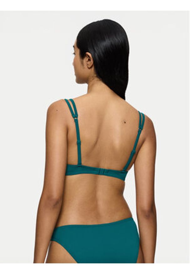 Triumph Góra od bikini Summer Mix&Match 10214519 Zielony. Kolor: zielony. Materiał: syntetyk