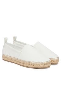 Calvin Klein Espadryle Oblique Espadrille Canvas HW0HW02931 Biały. Kolor: biały. Materiał: materiał #5
