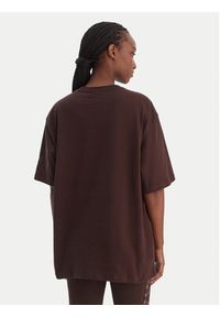 Adidas - adidas T-Shirt Essentials Boyfriend KD1371 Brązowy Oversize. Kolor: brązowy. Materiał: bawełna #3