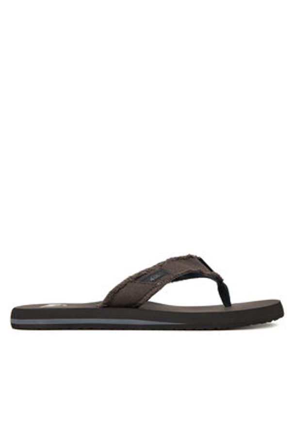 Quiksilver Japonki AQYL100047 Czarny. Kolor: czarny. Materiał: materiał