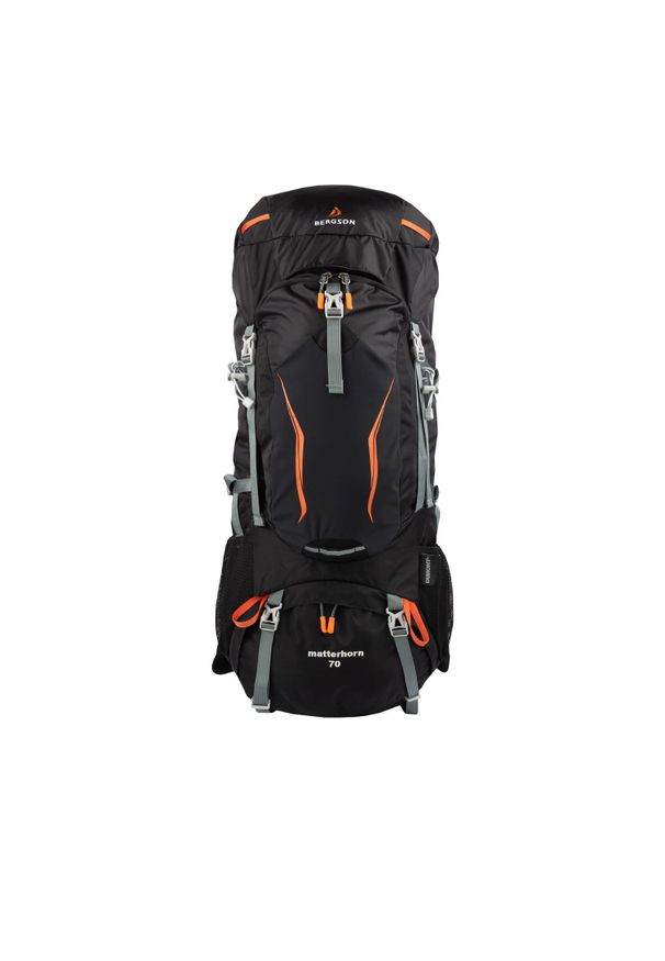 Plecak turystyczny Bergson Matterhorn1 70l. Kolor: czarny