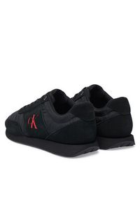 Calvin Klein Sneakersy Retro Runner Band Lth-Su HM0HM02212 Czarny. Kolor: czarny. Materiał: zamsz, skóra #5