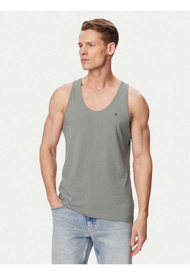TOMMY HILFIGER - Tommy Hilfiger Komplet tank topów UM0UM03867 Kolorowy Slim Fit. Materiał: bawełna. Wzór: kolorowy