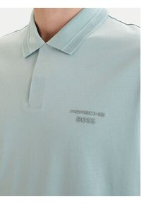 BOSS Polo PS Spirit70 50559801 Zielony Regular Fit. Typ kołnierza: polo. Kolor: zielony. Materiał: bawełna #3