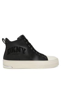 DKNY Trampki Yaser-K3500746 Czarny. Kolor: czarny. Materiał: skóra #1